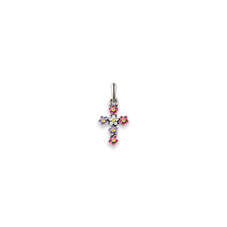 James Avery Enamel Floral Cross Pendant | Pendants