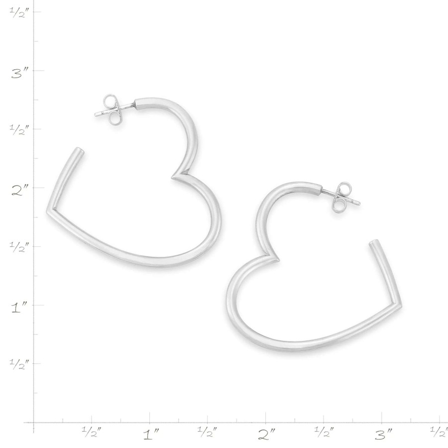 James Avery Heart Hoops | Earrings