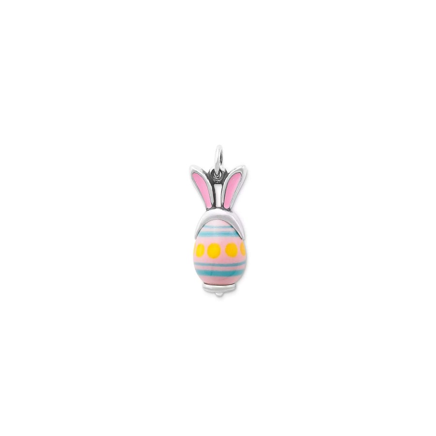 James Avery Enamel Bunny Ears Art Glass Charm | Charms