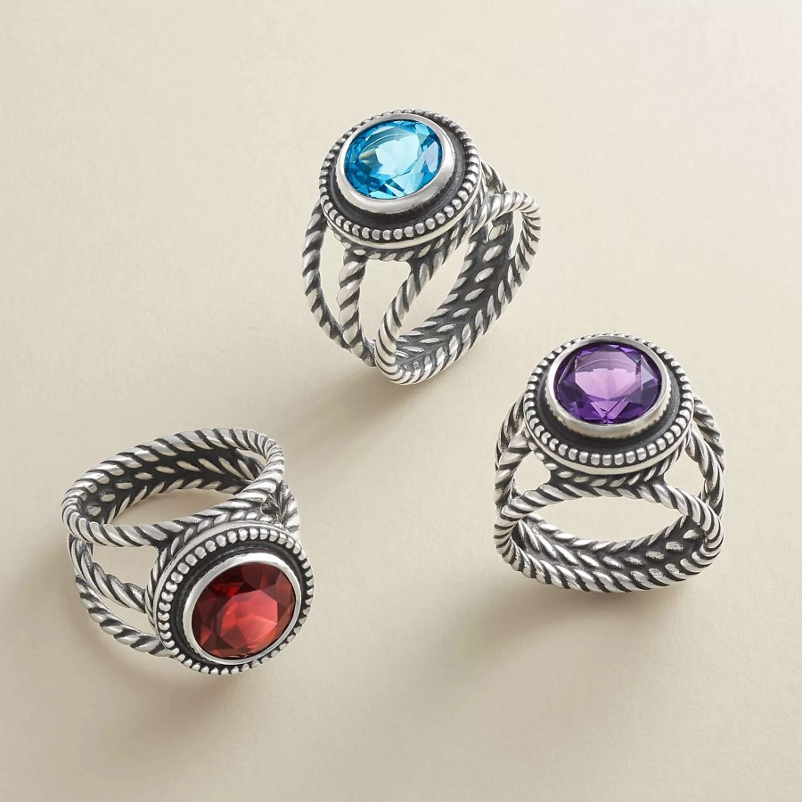 James Avery Twisted Wire Gemstone Ring | Rings