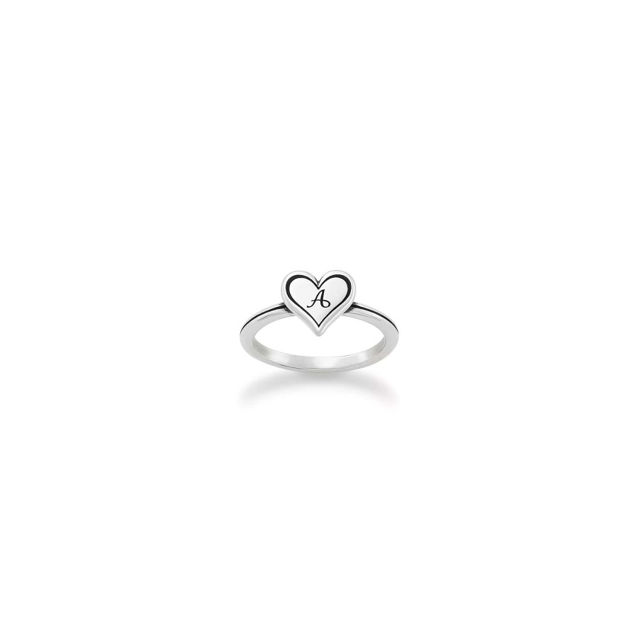 James Avery Delicate Heart Initial Ring | Rings