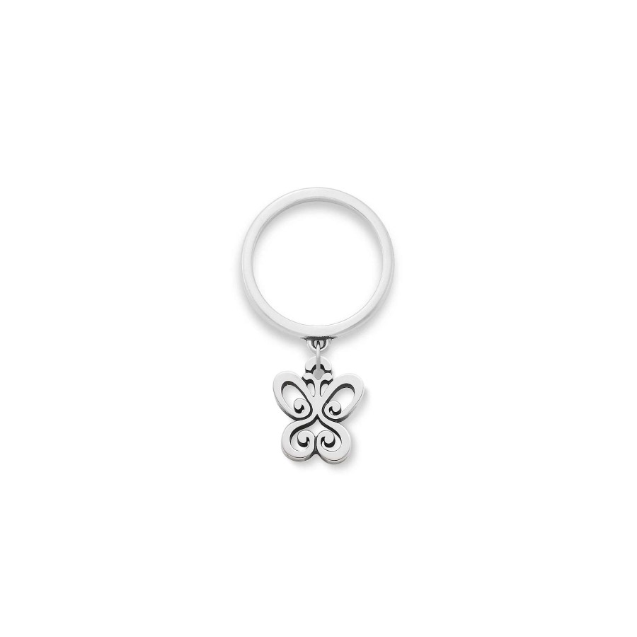 James Avery Small Spring Butterfly Charm Dangle Ring | Rings