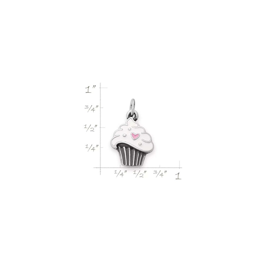 James Avery Enamel Sweetheart Cupcake Charm | Charms