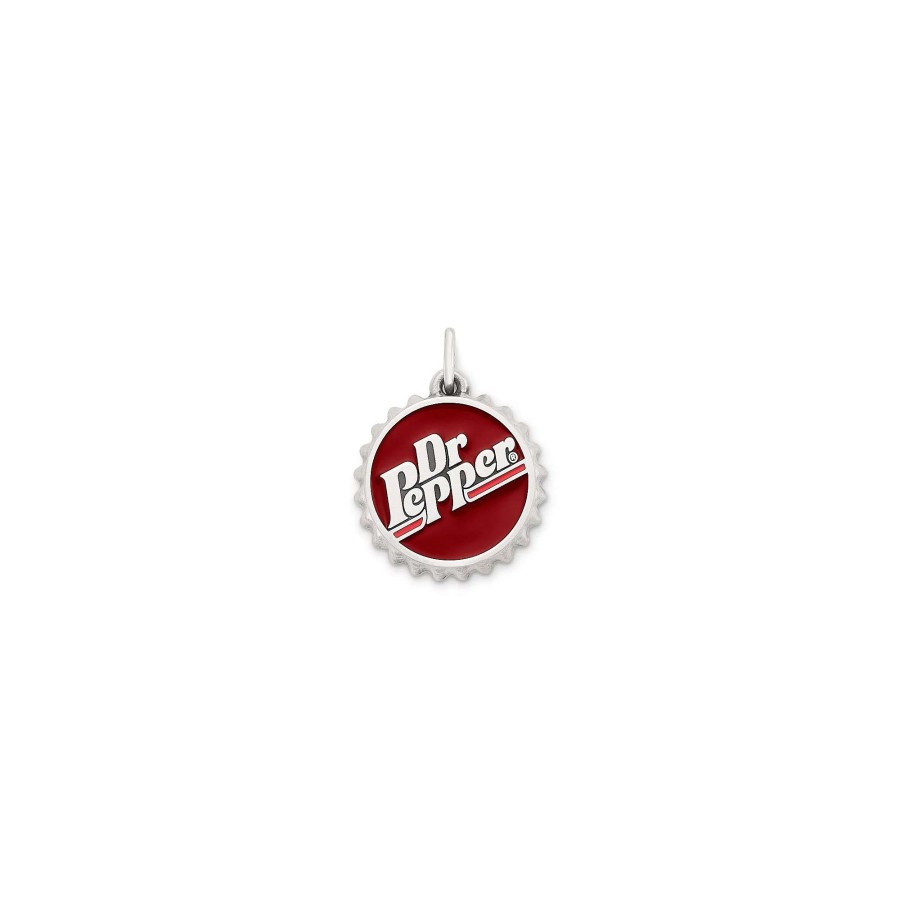 James Avery Enamel Dr Pepper Bottle Cap Charm | Charms