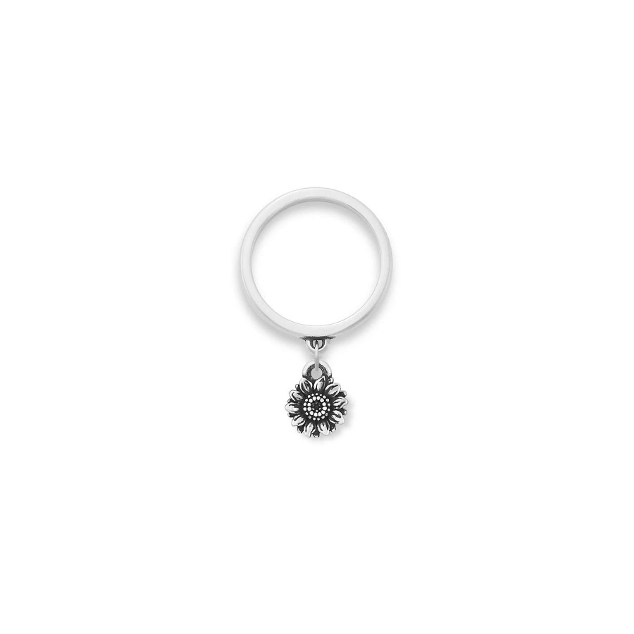 James Avery Mini Sunflower Charm Dangle Ring | Rings