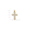 James Avery Plain Latin Cross Pendant With Diamonds | Pendants