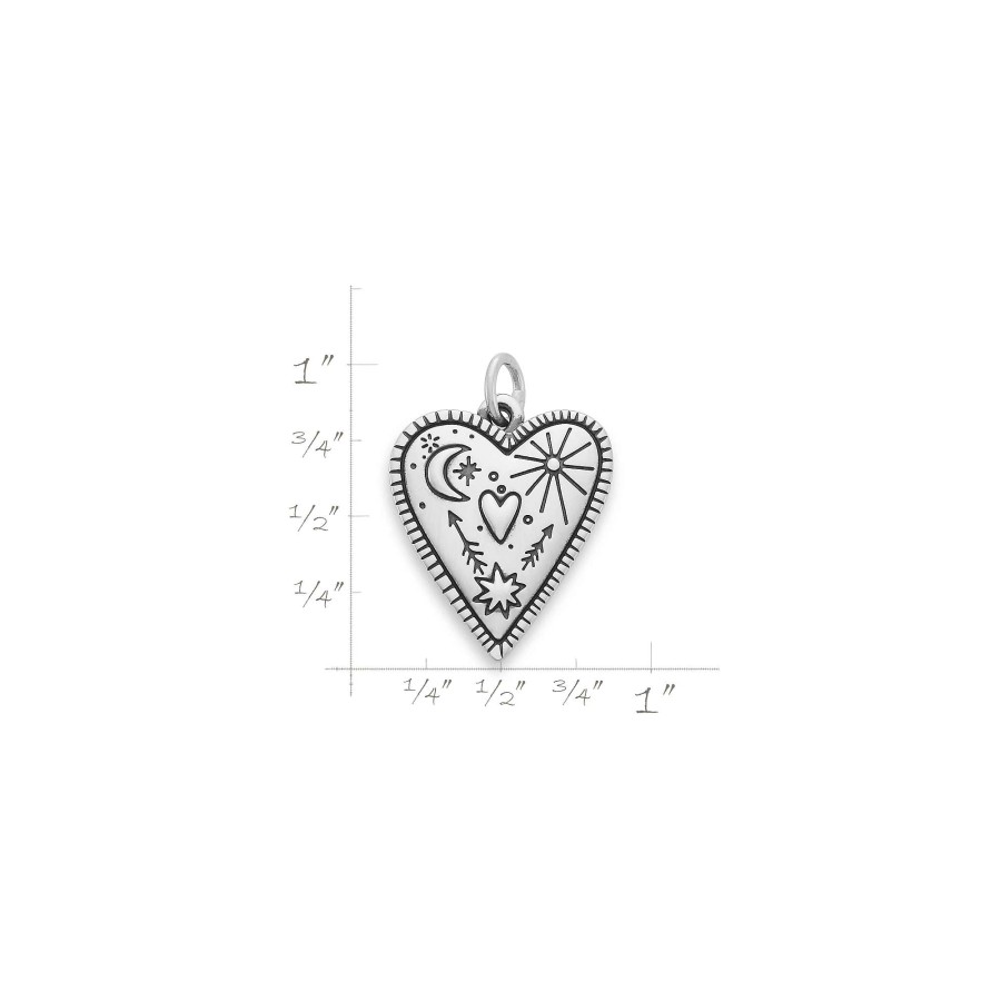 James Avery Western Sky Heart Charm | Charms