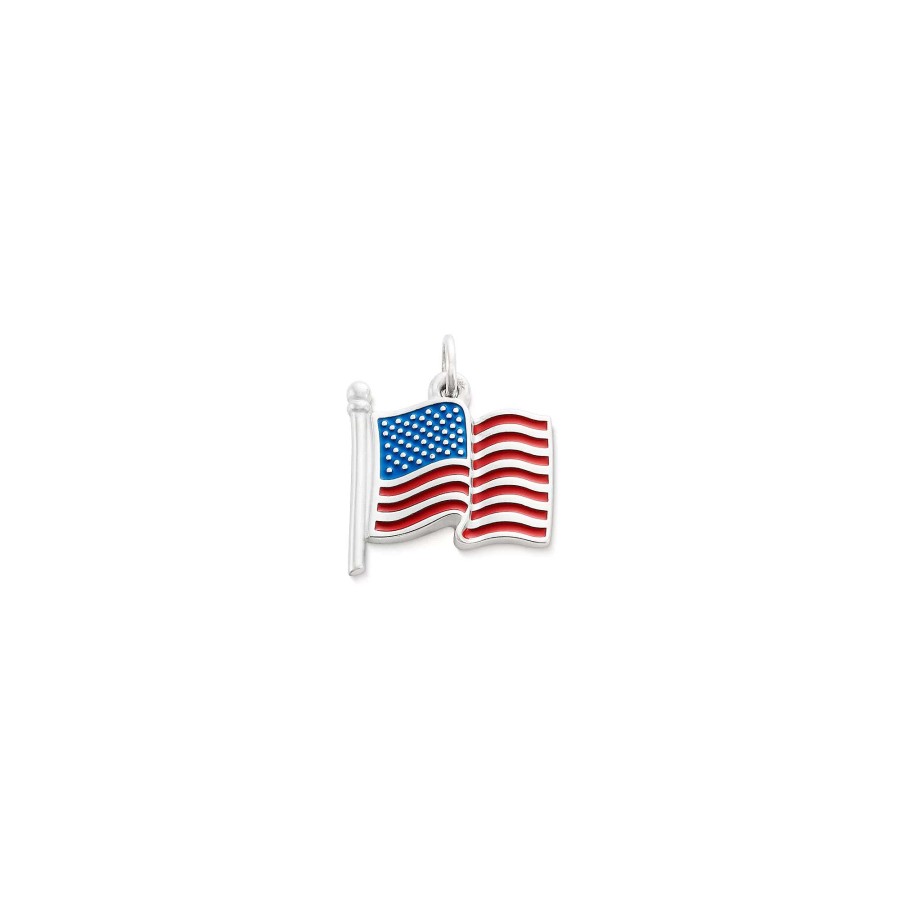 James Avery Enamel American Flag Charm | Charms