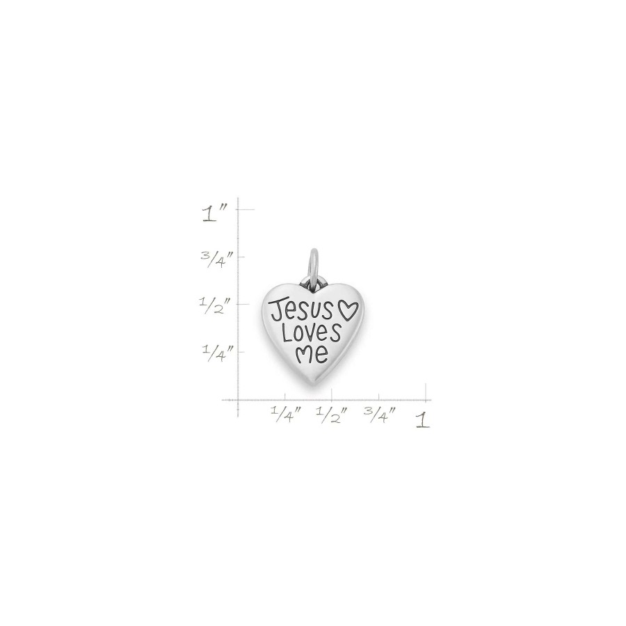 James Avery Jesus Loves Me Charm | Religious Charms