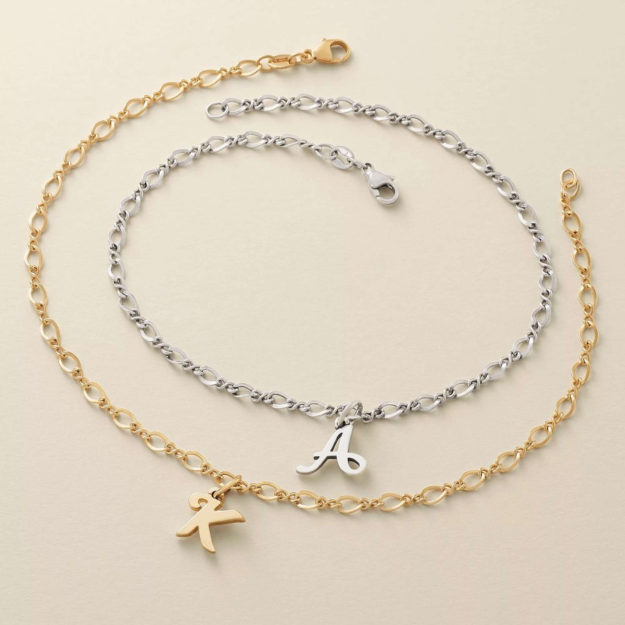 James Avery Small Script Initial Anklet | Bracelets