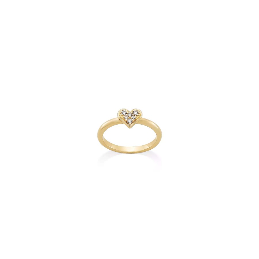 James Avery Delicate Pave Diamond Heart Ring | Rings