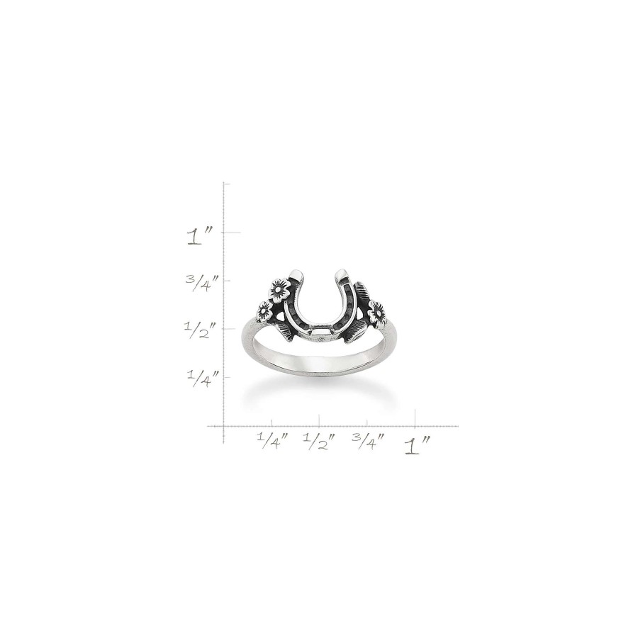 James Avery Floral Horseshoe Ring | Rings