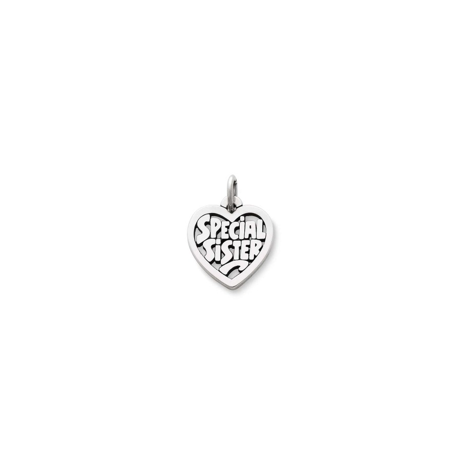 James Avery Special Sister Heart Charm | Charms