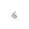 James Avery Sister In My Heart Charm | Charms