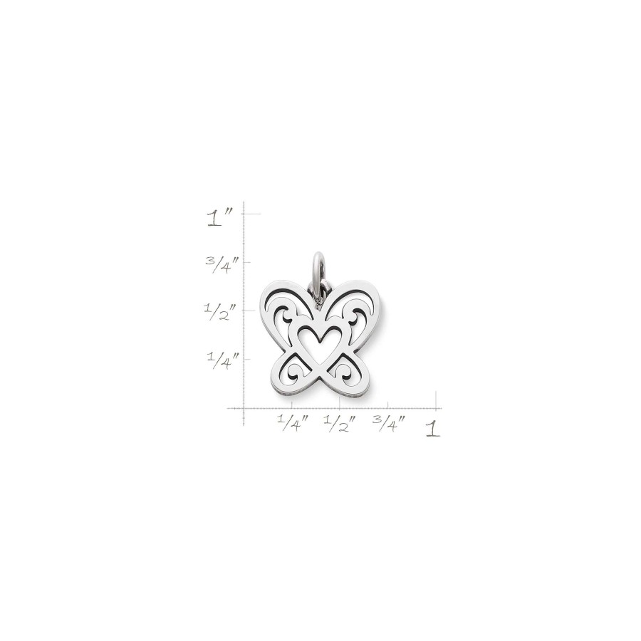 James Avery Open Butterfly Heart Charm | Charms