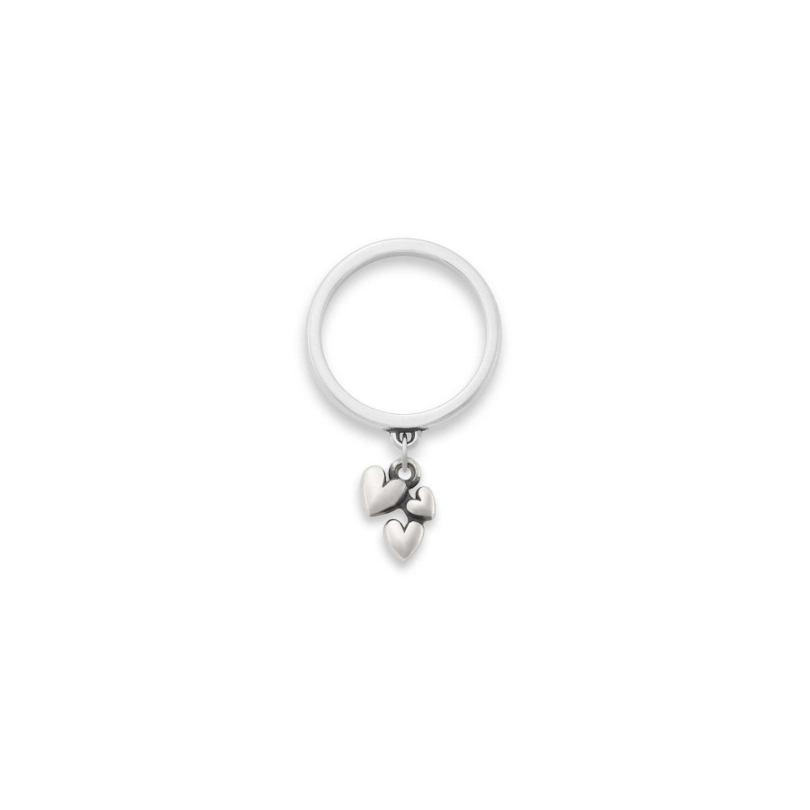 James Avery Gathered Hearts Charm Dangle Ring | Rings