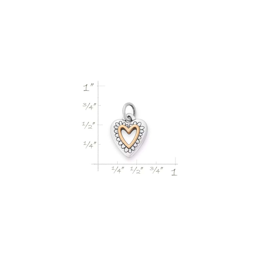 James Avery Petite Framed Heart Charm | Charms