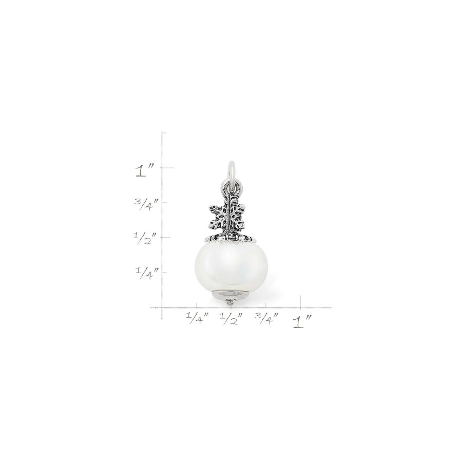 James Avery Snowflake Art Glass Charm | Charms