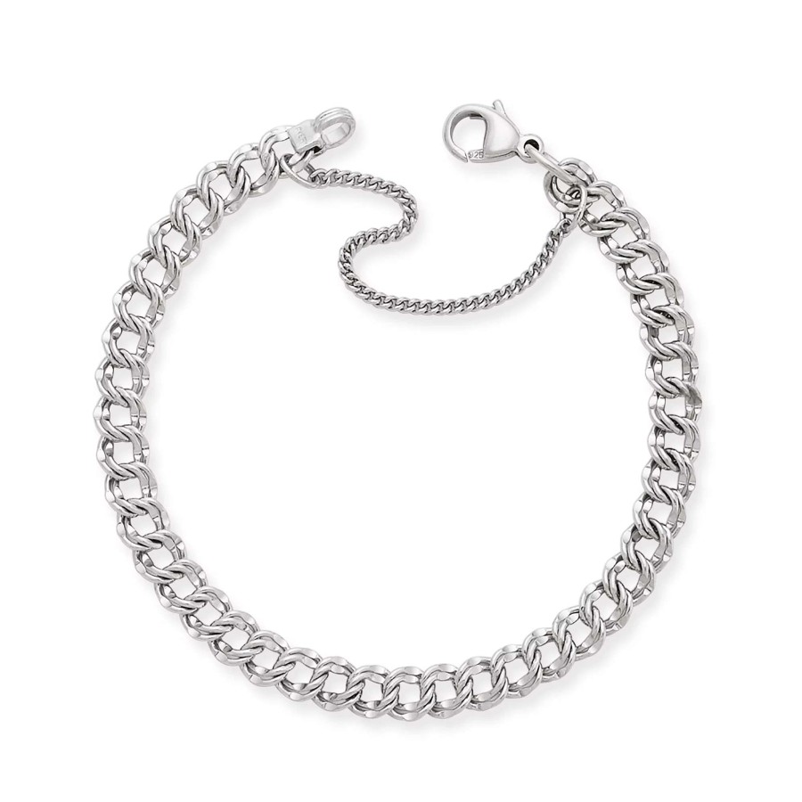 James Avery Light Double Curb Charm Bracelet | Bracelets