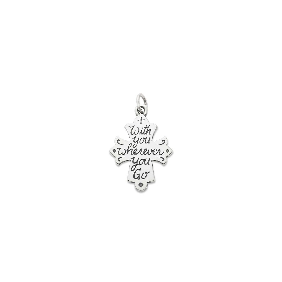 James Avery With You Wherever You Go Cross Charm | Charms