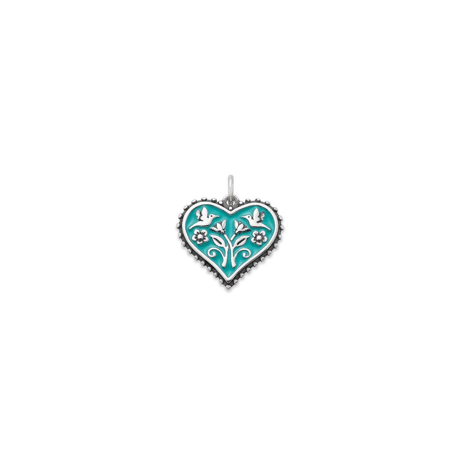 James Avery Enamel Hearts In Bloom Charm | Charms