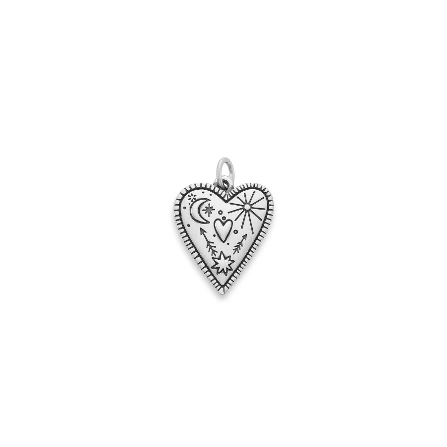 James Avery Western Sky Heart Charm | Charms