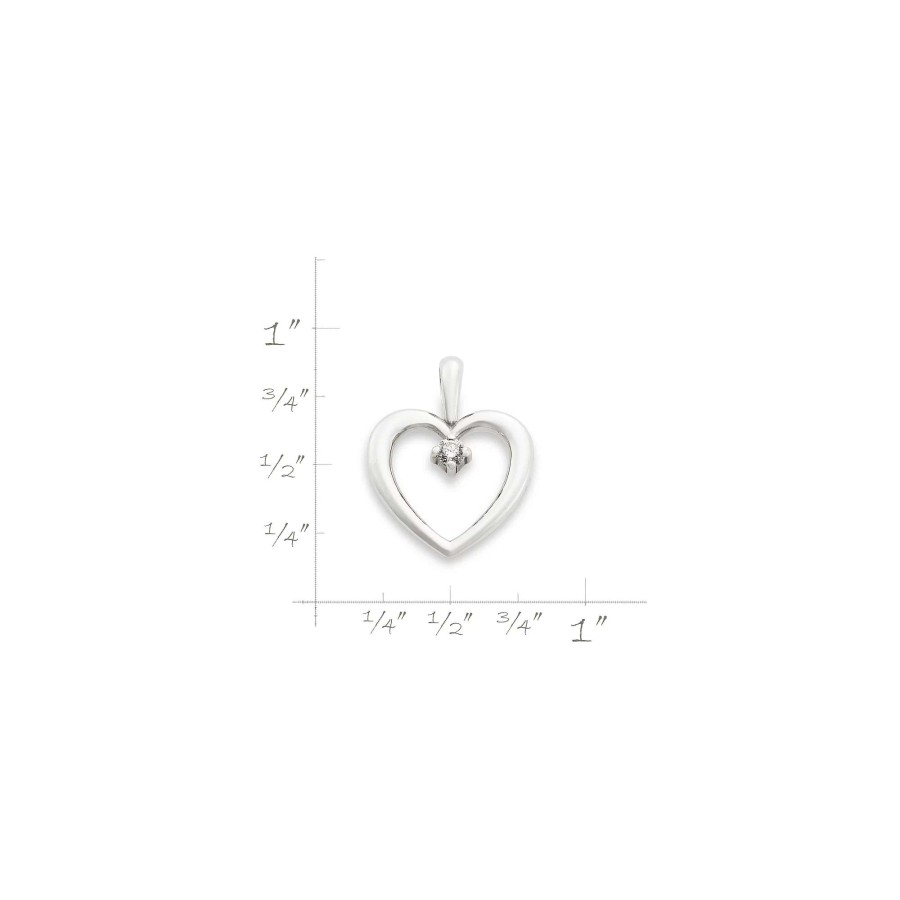 James Avery Heart With Diamond Pendant | Pendants