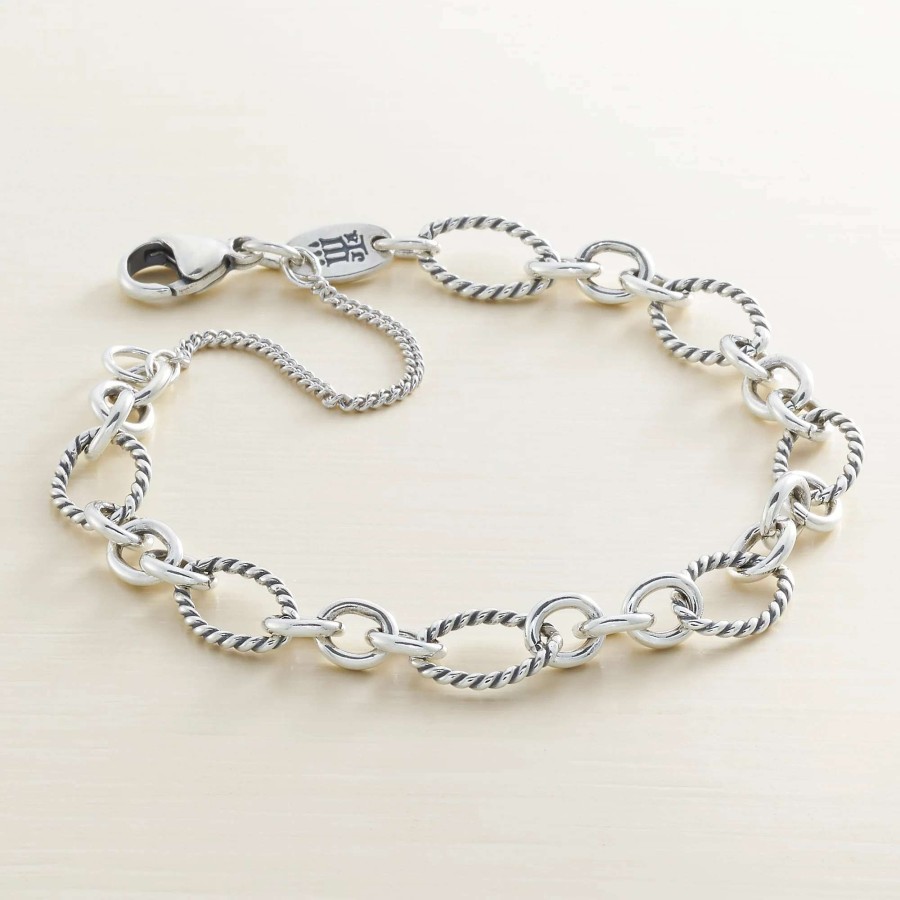 James Avery Oval Twist Charm Bracelet | Bracelets