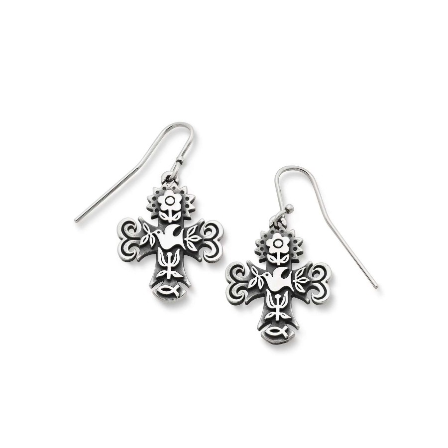 James Avery La Primavera Cross Dangle Earrings | Earrings