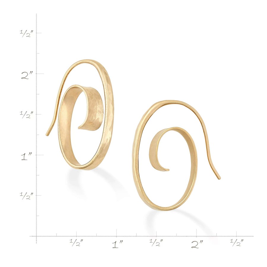 James Avery Floating Spiral Hoops | Earrings