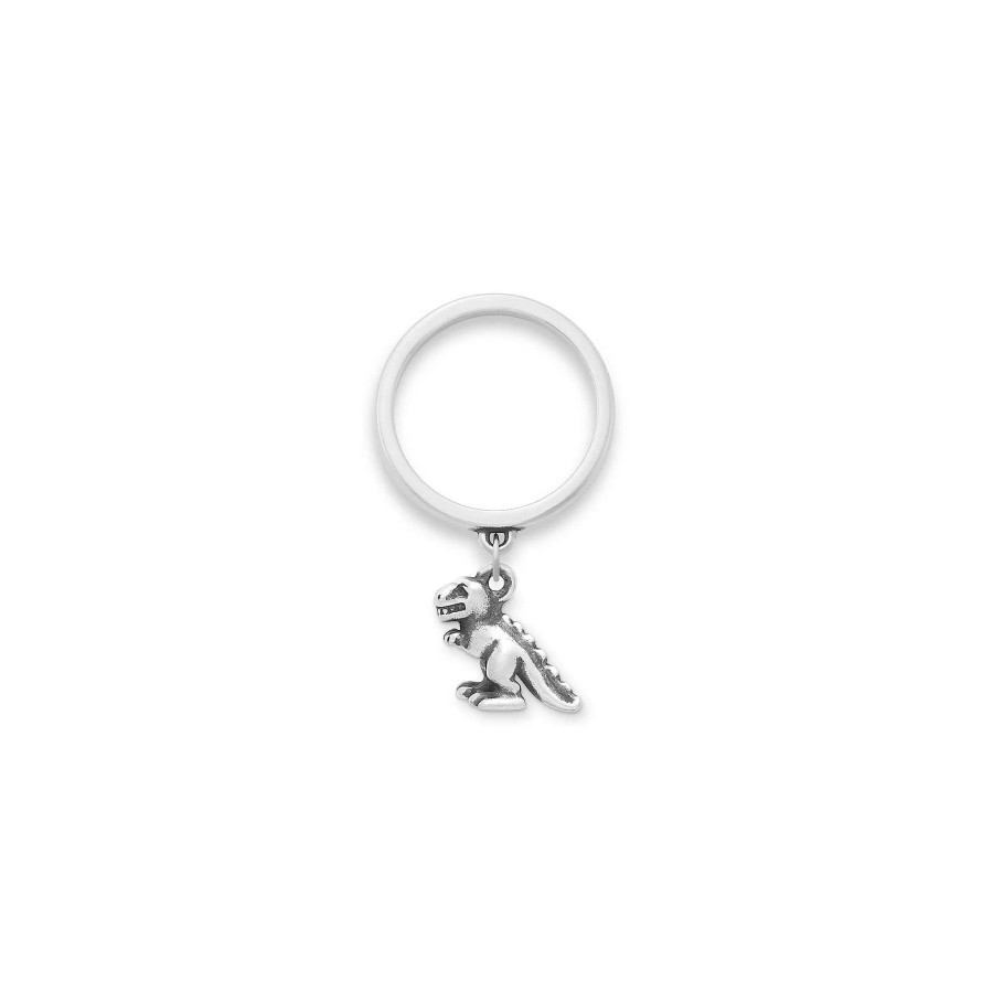 James Avery Tiny T.Rex Charm Dangle Ring | Rings