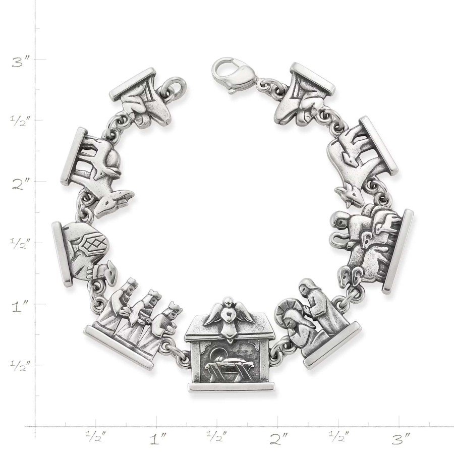 James Avery Nativity Link Bracelet | Bracelets