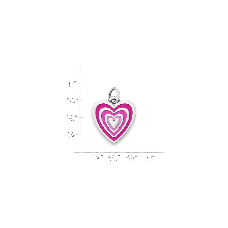 James Avery Enamel Radiant Heart Charm | Charms