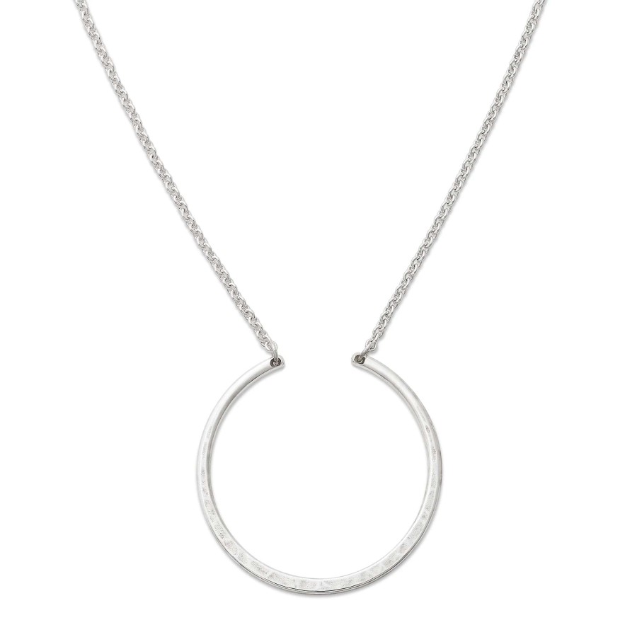 James Avery Hammered Circle Changeable Charm Necklace | Necklaces And Chains