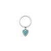 James Avery Small Enamel Heart Charm Dangle Ring | Rings