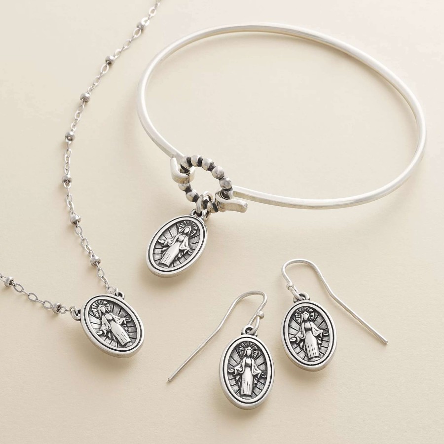 James Avery Virgin Mary Dangle Earrings | Earrings