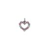 James Avery Enamel Floral Heart Wreath Pendant | Pendants