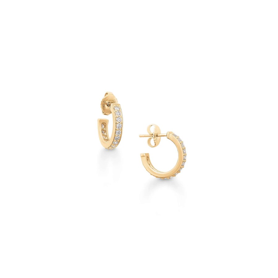 James Avery Delicate Pave Diamond Hoops | Earrings