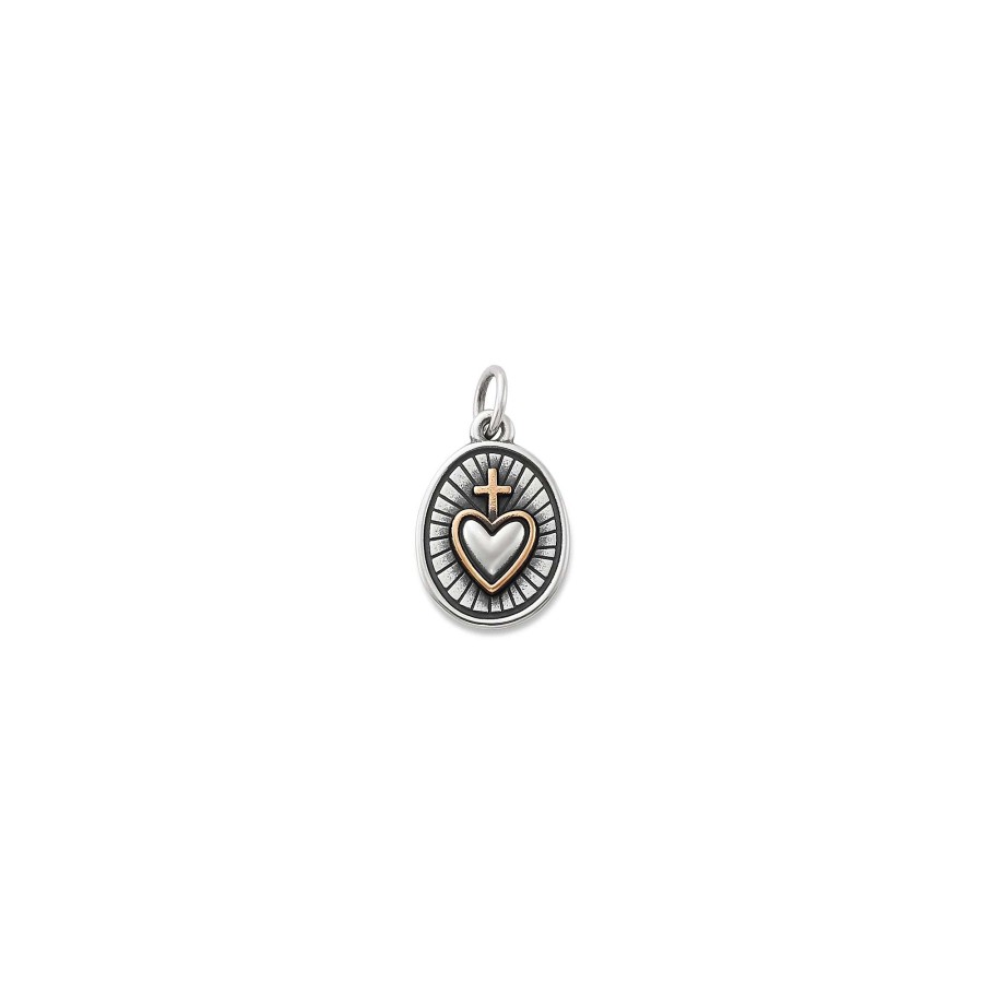 James Avery Radiant Sacred Heart Charm | Religious Charms